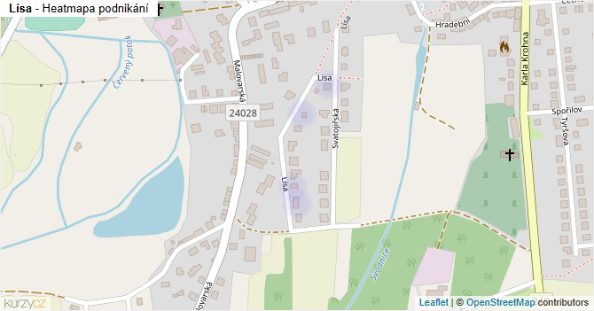 Lísa - mapa podnikání