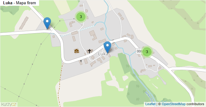 Luka - mapa firem
