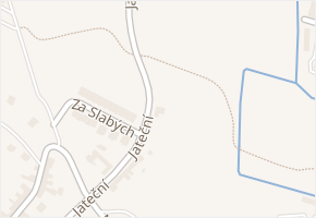 Jateční v obci Veselí nad Lužnicí - mapa ulice