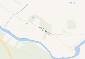 Krkavec v obci Veselí nad Lužnicí - mapa ulice