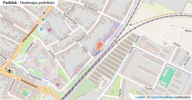 Padělek - mapa podnikání