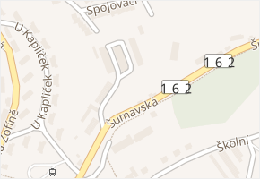 Armabeton v obci Větřní - mapa ulice