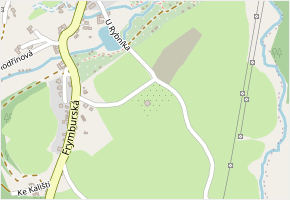 Luženská v obci Větřní - mapa ulice