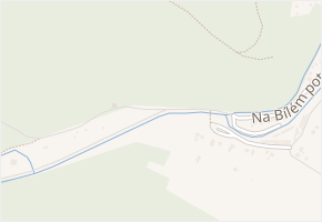 Na Bílém potoce v obci Veverská Bítýška - mapa ulice