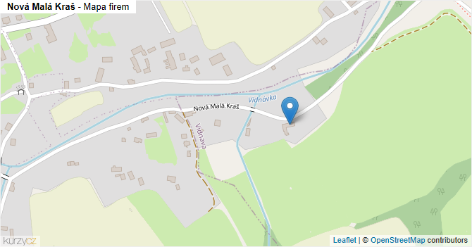 Nová Malá Kraš - mapa firem