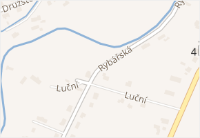 Rybářská v obci Vikýřovice - mapa ulice