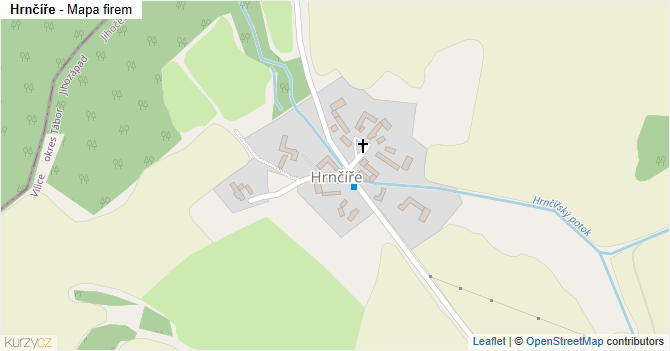 Hrnčíře - mapa firem
