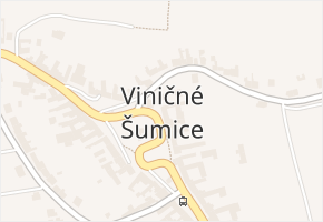 Viničné Šumice v obci Viničné Šumice - mapa části obce