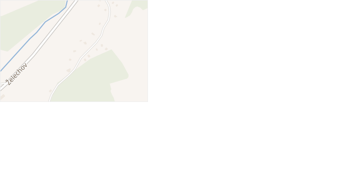 Želechov v obci Vizovice - mapa ulice