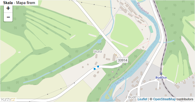 Skala - mapa firem