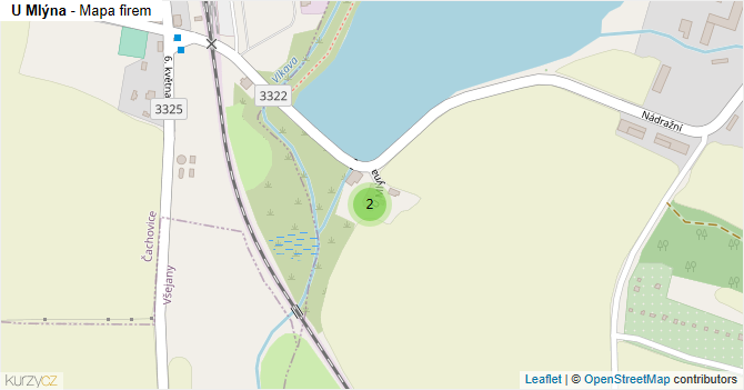 U Mlýna - mapa firem