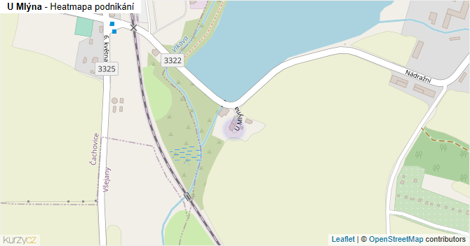 U Mlýna - mapa podnikání