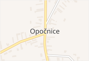 Pod školou v obci Vlkov pod Oškobrhem - mapa ulice