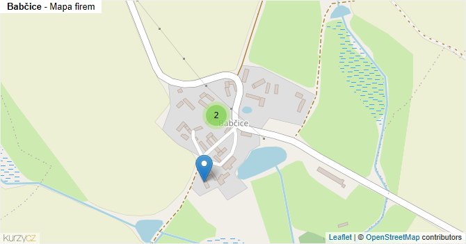 Babčice - mapa firem