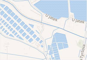Suchomelka v obci Vodňany - mapa ulice