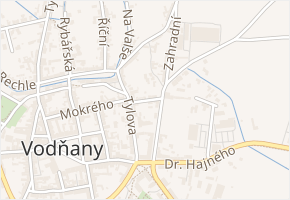 Zámecká v obci Vodňany - mapa ulice