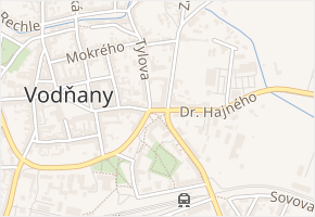 Žižkovo nám. v obci Vodňany - mapa ulice