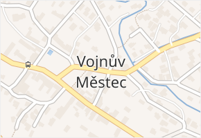 Vojnův Městec v obci Vojnův Městec - mapa části obce