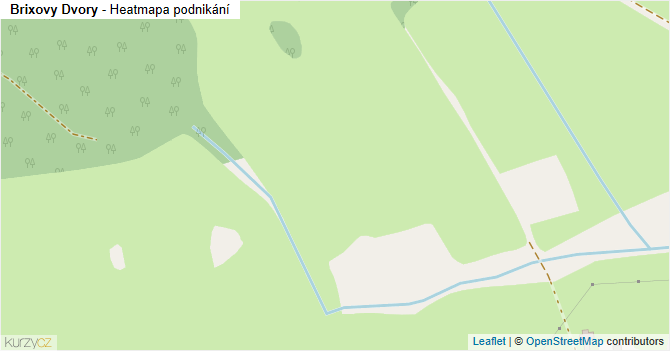 Brixovy Dvory - mapa podnikání