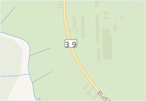Budějovická v obci Volary - mapa ulice