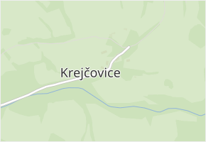 Krejčovice v obci Volary - mapa ulice