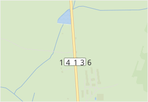 Samota v obci Volary - mapa ulice