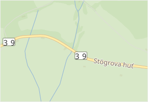 Stögrova huť v obci Volary - mapa ulice