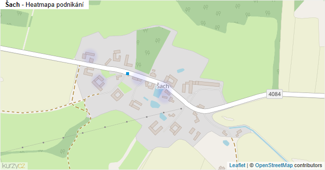 Šach - mapa podnikání