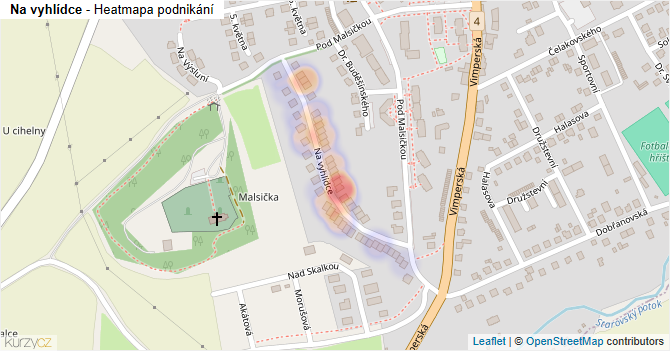 Na vyhlídce - mapa podnikání