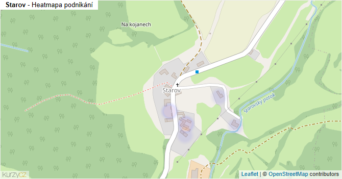 Starov - mapa podnikání