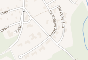 K Bukovce v obci Vonoklasy - mapa ulice