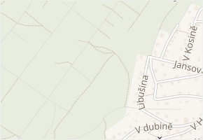 Modřínská v obci Vonoklasy - mapa ulice