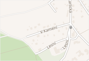 V Kamení v obci Vonoklasy - mapa ulice