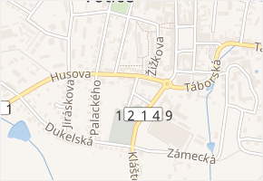 Havlíčkova v obci Votice - mapa ulice