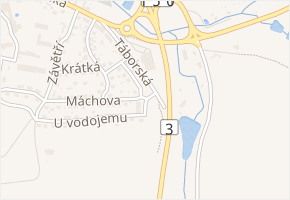 Herbenova v obci Votice - mapa ulice