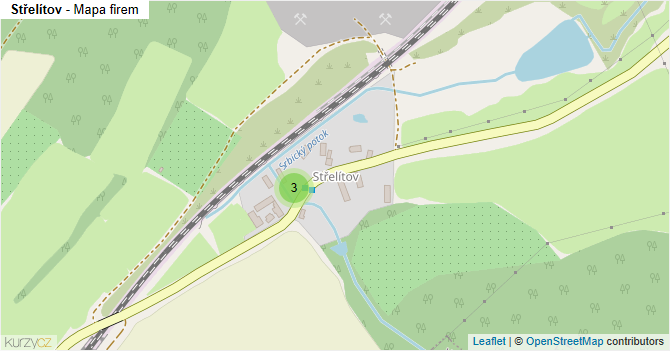 Střelítov - mapa firem