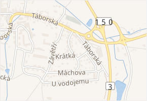 Svat. Čecha v obci Votice - mapa ulice