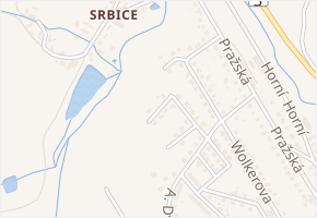 Třešňová v obci Votice - mapa ulice