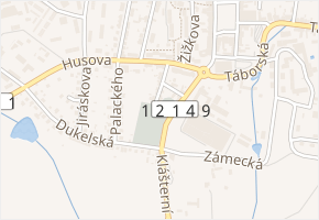 Zámecká v obci Votice - mapa ulice