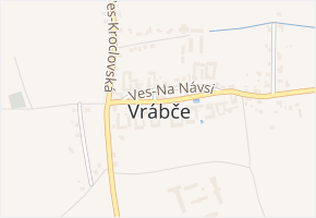 Zastávka-U Hřiště v obci Vrábče - mapa ulice