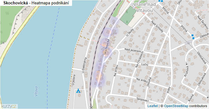 Skochovická - mapa podnikání