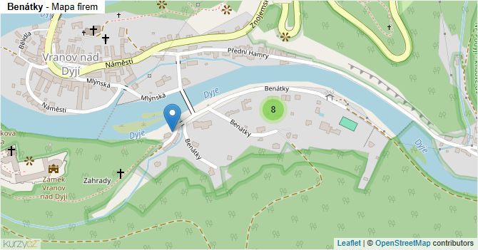 Benátky - mapa firem