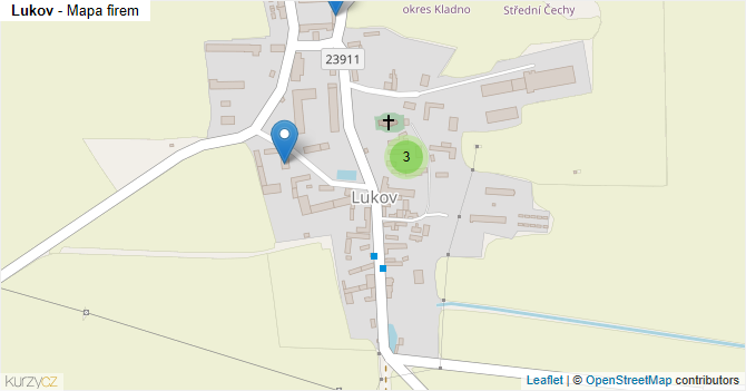 Lukov - mapa firem