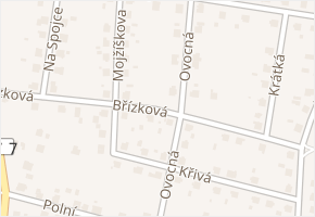 Břízková v obci Vratimov - mapa ulice
