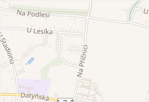 Střední v obci Vratimov - mapa ulice