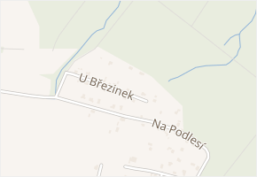U Březinek v obci Vratimov - mapa ulice