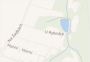 U Rybníka v obci Vratimov - mapa ulice