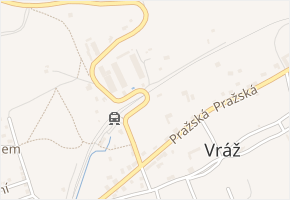 Nádražní v obci Vráž - mapa ulice