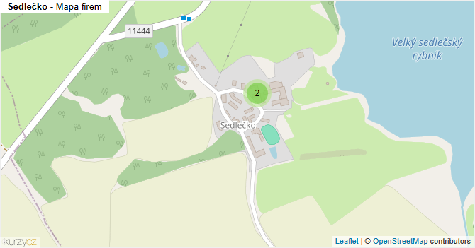 Sedlečko - mapa firem