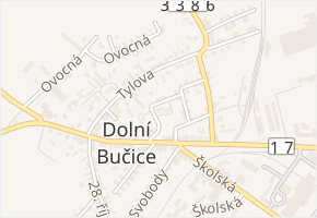 Kosmonautů v obci Vrdy - mapa ulice